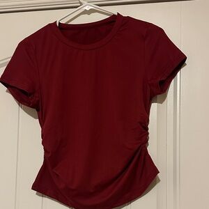 Women's Burgundy Top |S|